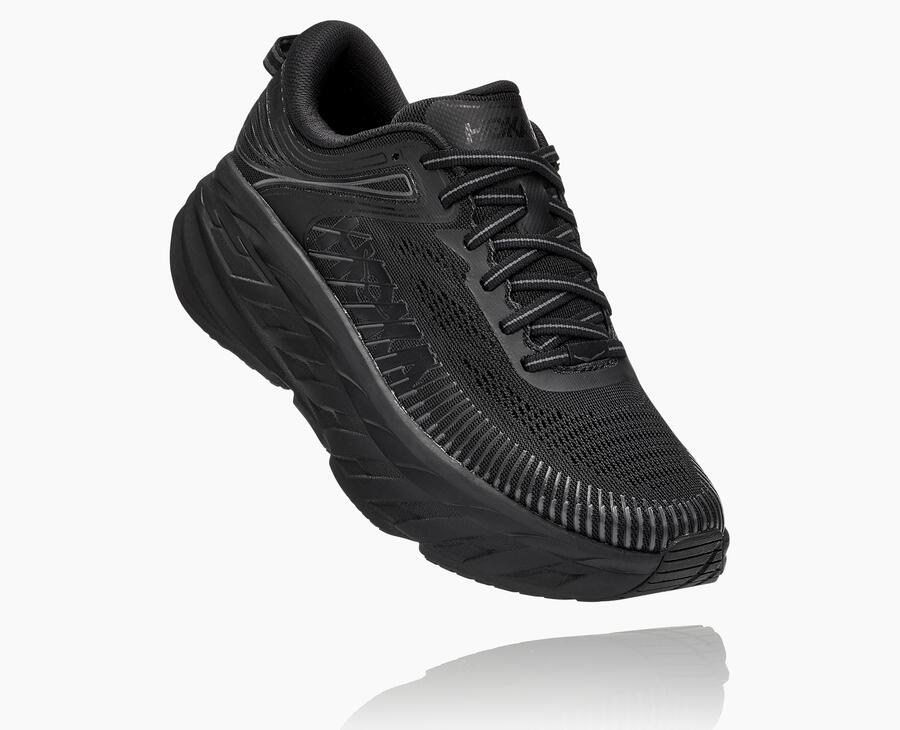 Hoka One One Tenisky Damske Čierne - Bondi 7 - 04697-VWLS